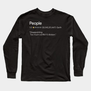 People - One Star Long Sleeve T-Shirt